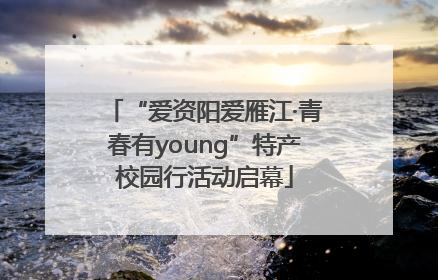 “爱资阳爱雁江·青春有young”特产校园行活动启幕