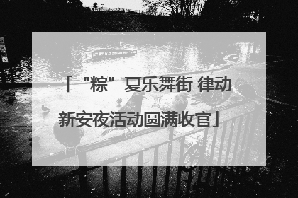 “粽”夏乐舞街 律动新安夜活动圆满收官