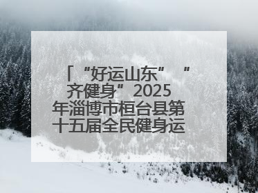 “好运山东”“齐健身”2025年淄博市桓台县第十五届全民健身运动会开赛仪式暨“农业银行杯”第一届社区工作队伍运动会开赛