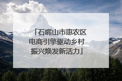 石嘴山市惠农区电商引擎驱动乡村振兴焕发新活力