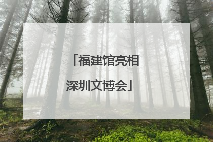 福建馆亮相深圳文博会