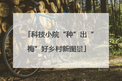 科技小院“种”出“梅”好乡村新图景