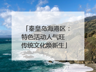 秦皇岛海港区：特色活动人气旺 传统文化焕新生