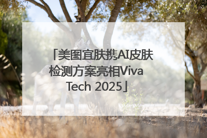 美图宜肤携AI皮肤检测方案亮相VivaTech 2025