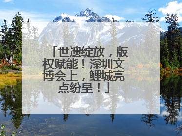 世遗绽放，版权赋能！深圳文博会上，鲤城亮点纷呈！