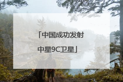 中国成功发射中星9C卫星