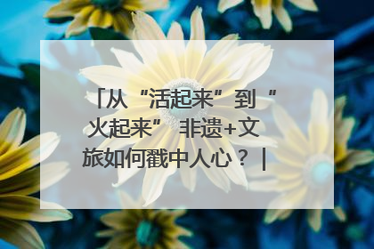 从“活起来”到“火起来” 非遗+文旅如何戳中人心？｜文旅融合看四川