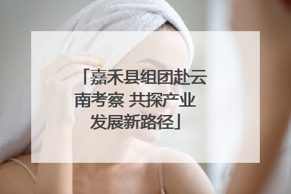 嘉禾县组团赴云南考察 共探产业发展新路径