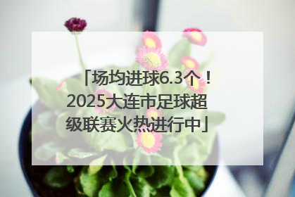 场均进球6.3个！2025大连市足球超级联赛火热进行中