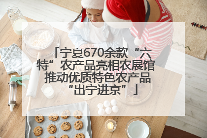 宁夏670余款“六特”农产品亮相农展馆 推动优质特色农产品“出宁进京”