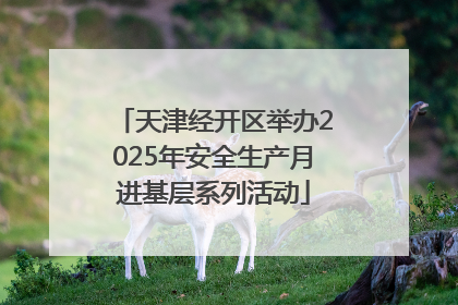 天津经开区举办2025年安全生产月进基层系列活动