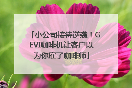 小公司接待逆袭！GEVI咖啡机让客户以为你雇了咖啡师