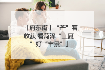 府东街丨“芒”着收获 看菏泽“三夏”好“丰景”