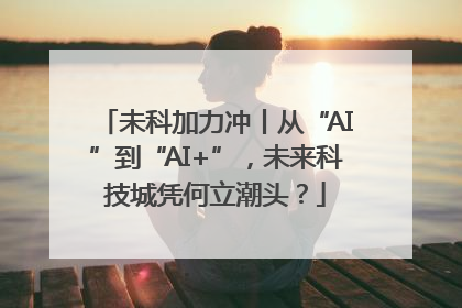 未科加力冲丨从“AI”到“AI+”，未来科技城凭何立潮头？