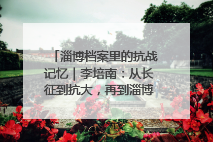 淄博档案里的抗战记忆｜李培南：从长征到抗大，再到淄博的革命足迹