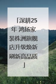 深耕25年 鸿扬家装株洲旗舰店升级焕新刷新高品质