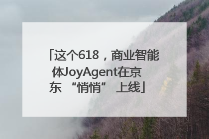 这个618，商业智能体JoyAgent在京东 “悄悄” 上线