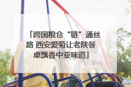 跨国粮仓“链”通丝路 西安爱菊让老陕餐桌飘香中亚味道
