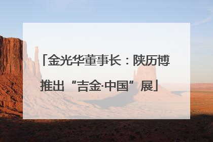 金光华董事长：陕历博推出“吉金·中国”展