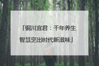 铜川宜君：千年养生智慧烹出时代新滋味
