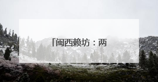 闽西赖坊：两岸乡建乡创的“融合方程式”