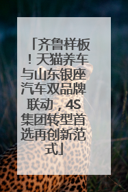 齐鲁样板！天猫养车与山东银座汽车双品牌联动，4S集团转型首选再创新范式
