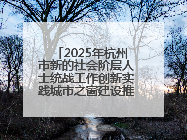 2025年杭州市新的社会阶层人士统战工作创新实践城市之窗建设推进会在拱墅召开