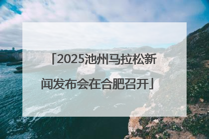 2025池州马拉松新闻发布会在合肥召开