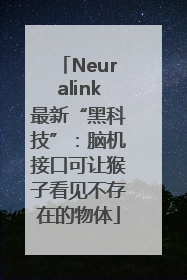 Neuralink最新“黑科技”：脑机接口可让猴子看见不存在的物体